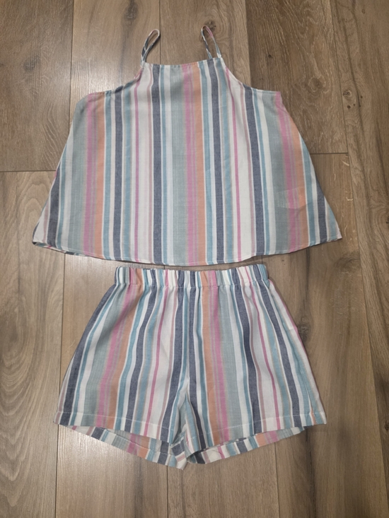 SHEIN Other - Multicolor Striped Girls Matching Set